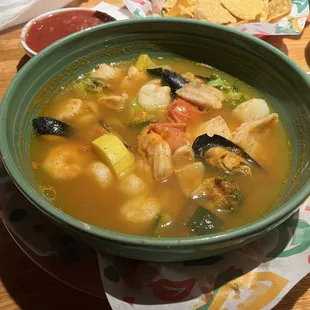 Sopa de Mariscos