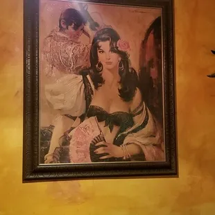 This picture hung in our house years ago, and now she has the PERFECT HOME at El Patron!!