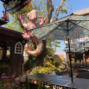 Outside patio