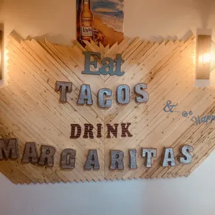 Monday and Tuesday Margaritas buy one get your second 50% off