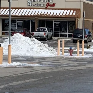 the entrance to el patron mexican grill