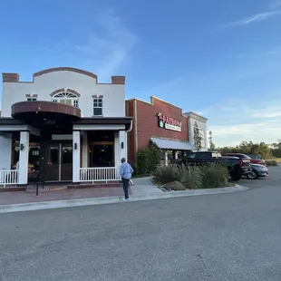 the entrance to el patron mexican grill