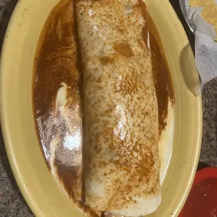 Burrito Azteca - STUFFED to the max