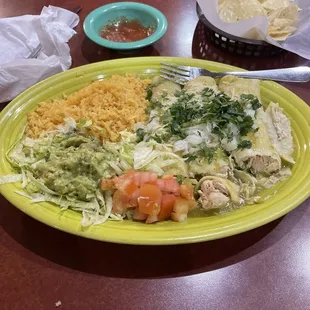 Enchiladas Verdes