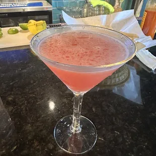 Rude Cosmo! One of the best drinks I&apos;ve tried in awhile