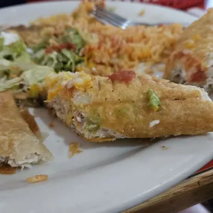 Chicken flauta