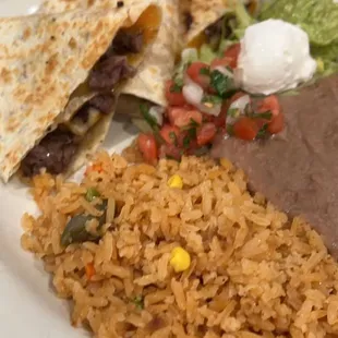 Beef quesadilla