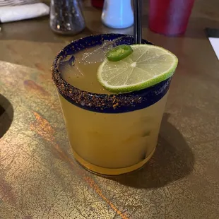Serrano pineapple margarita