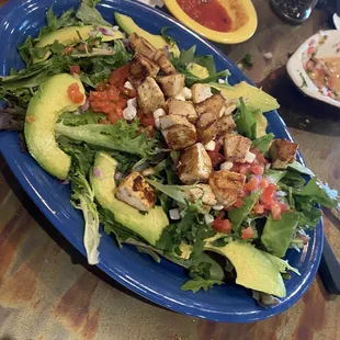 Blackened Mahi Mahi Tostada