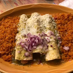 Chicken Enchiladas