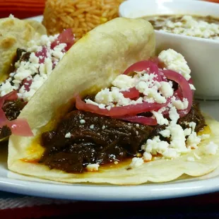 Ancho Chile Short Rib Tacos