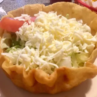 Chicken Taco salad $4.99 lunch special