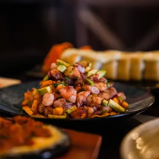 Tostada Ceviche De Camaron