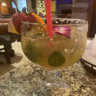 Fantastic spicy margarita