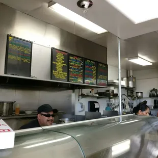 customers in a restaurant