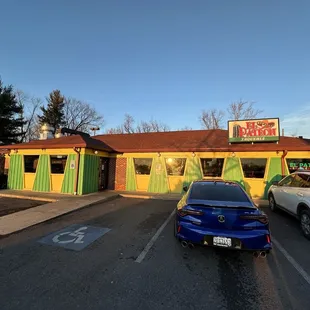 Outside view of restaurant