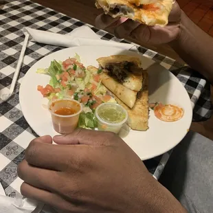 Quesadilla- this was decent and a bit greasy  in the opinion of a 14 year old