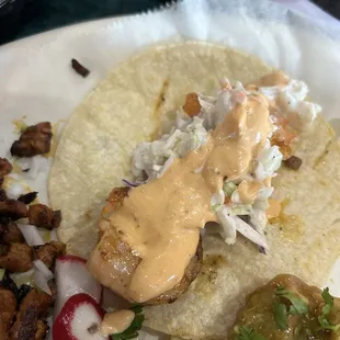 Shrimp taco