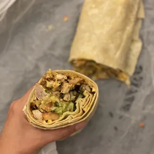 Surf and Turf Burrito