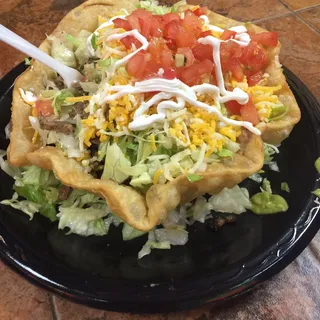 Carne Asada Flour Shell Bowl