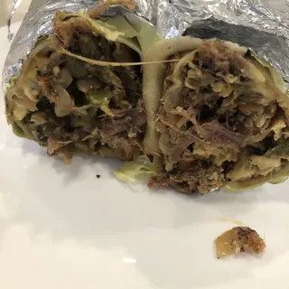 Machaca Burrito