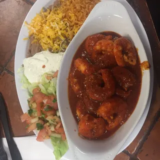 Camarones a la Diabla