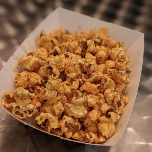 Complimentary popcorn