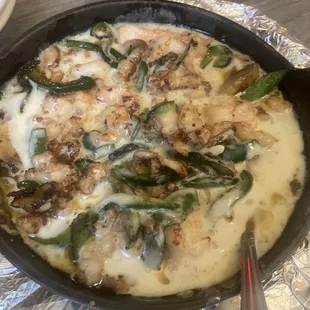 Shrimp queso fundido
