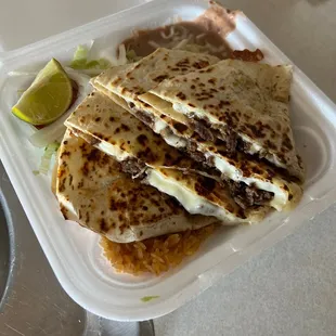 Steak quesadilla