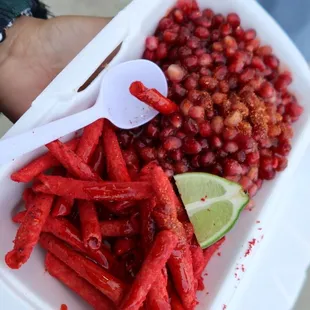 Granada con takis