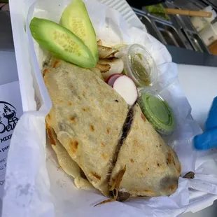 Flour quesadilla