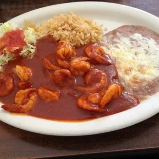 diablo camarones (shrimp)