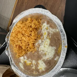 Rice and beans