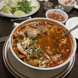 Probably the best pozole we&apos;ve had. The bowl is so big I can usually make a second meal out of it. My favorite meal so far.