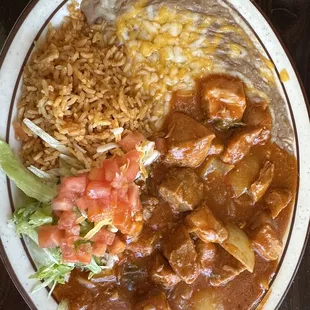 Chili Colorado Plate