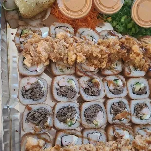 Desmadre de sushi 2 san Luis rolls n 1 Mar y tierra