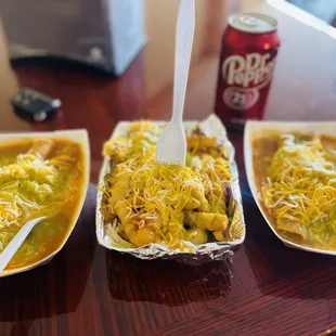 Drowned Tacos and Loaded Fries