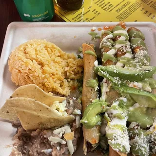 Deshebrada Crispy Tacos