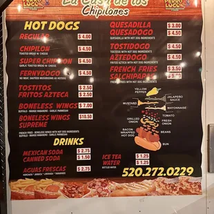 Full Menu