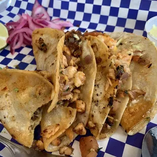 Shrimp tacos