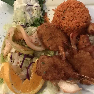 Camarones Empanizados