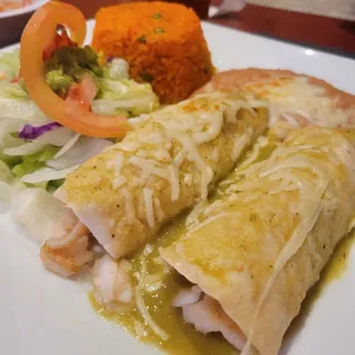 Enchiladas al Pescador