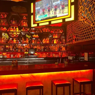 The Bar was so "shiny &amp; new"