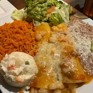 Shrimp Enchiladas