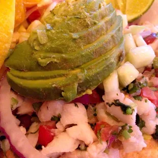 Ceviche Tostadas