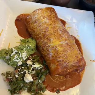 Carne asada wet burrito