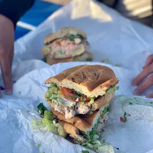 Halibut Sandwich