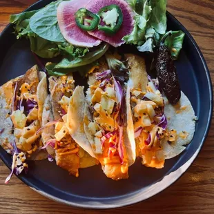 Tacos de pescado, el empanizado delicioso