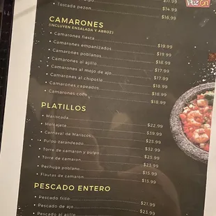 Menu- Nov 30, 2023