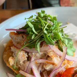 Albacore Tostada